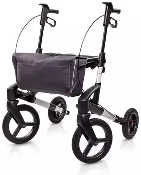Topro Olympos ATR M Polarsilber Black Series Outdoor Rollator