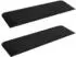 vidaXL Schwellenrampen 2 Stk. 110x32x3,8 cm, Gummi