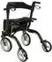 Antar Leichter faltbarer Rollator mit Sitz & Tasche Aluminium