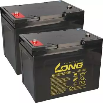 Kung Long KPH75-12NE Bleiakku 12V 75Ah zyklenfest (2850)