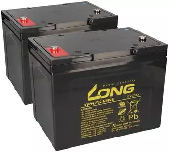 Kung Long Akku-Satz 24V 75Ah f&uuml;r Magic Mobility E-Rollstuhl (21002)