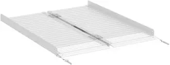 vidaXL Rollstuhlrampe 270kg Aluminium, silber