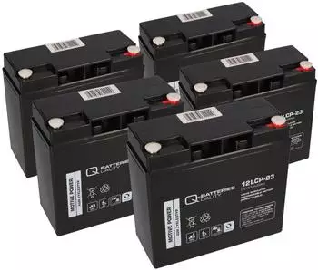 Q-Batteries Akku-Satz 60V 23Ah AGM für Nova Motors Elektromobile (20455)