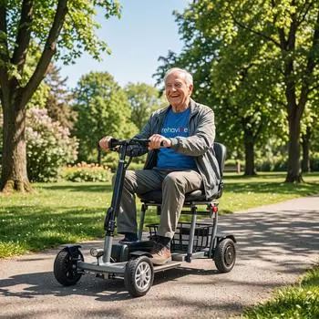 Antar Faltbares Elektromobil mit 6 km/h und herausnehmbarem Akku nur 21,8 kg