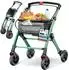 Kesser Rollator klappbar, schmal, Aluminium, bis 100kg