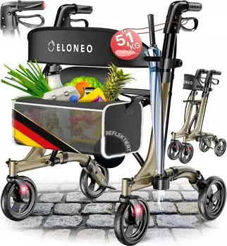 Eloneo Rollator faltbar 5,1kg