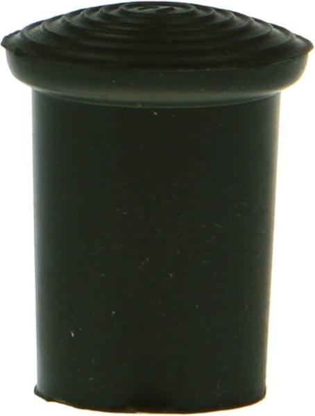 Dr. Junghans Medical Krückenkapsel Schwarz 14 mm Gr.00