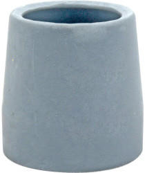 CareLine Krückenkapsel 28mm Grau Stahleinl.f.gehgest.