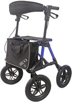 Leichtgewicht-Gel&auml;nde-Rollator Silva 1 St