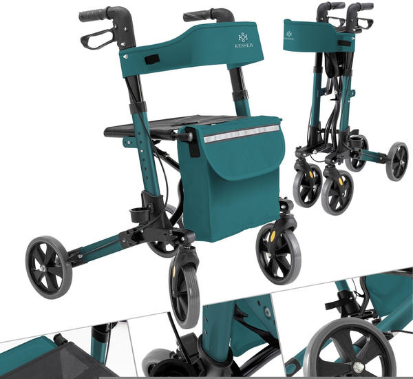 Kesser Leichtgewichtsrollator petrol