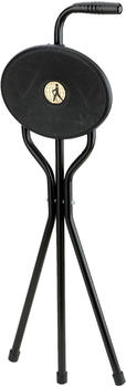Gastrock Trio Maxi Deluxe Sitzstock schwarz