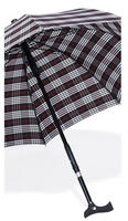 Stockschirm Regenschirm Gehstock schwarz-wei&szlig; gro&szlig; 1 St