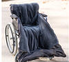 novely® OWEN Fußsack Rollstuhl Soft Fleece Schlupfsack Rollstuhlsack...
