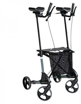 Topro Troja Walker² Rollator mit Unterarmauflagen S silber