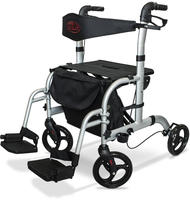 Antar Vierrad Rollator mit Fu&szlig;st&uuml;tzen &raquo;AT51005&laquo; 1 St