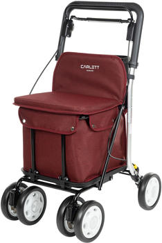 Carlett Senior Comfort Rosso Einkaufstrolley klappbar 29 L