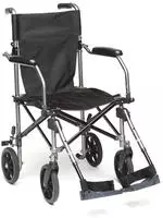 Drive Medical TC005 Travelite Transport-Rollstuhl aus Aluminium, 46 cm