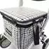 Mobiclinic Coliseo Rollator mit Einkaufstasche und Sitz kariert