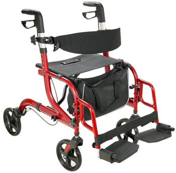 ABC Home 2in1 Rollator & Rollstuhl faltbar