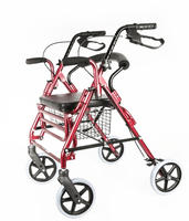 Rollator mit Fu&szlig;st&uuml;tze 1 St