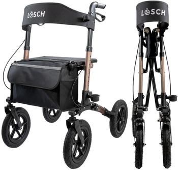 L&ouml;sch Tabas Mobility Air Rollator champagner