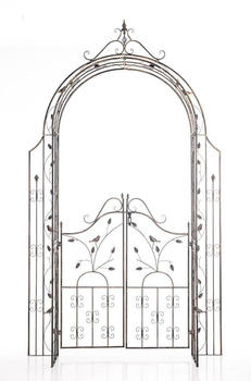 CLP Grenada mit Tor (144 x 36 x 270 cm) bronze