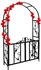 Gardebruk Rosenbogen Metall Model:1x Rosenbogen mit Tor Stil (1101553)