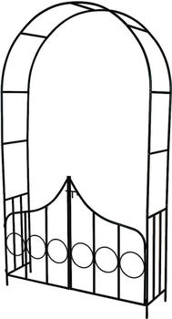 TecTake Rosenbogen aus Stahl 140 x 40 x 240 cm (400766) TecTake Rosenbogen aus Stahl 140 x 40 x 240 cm (400766)