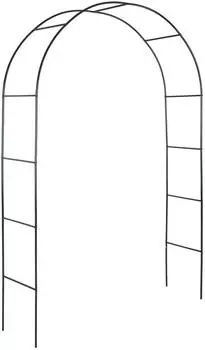 TecTake Rosenbogen Rankgitter Stahl 240cm gr&uuml;n (400767)