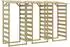 vidaXL Pergola mit Dach 3er-Set 100x90x200cm Kiefernholz imprägniert (3096649)
