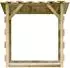 vidaXL Pergolen mit Dach 3 Stk. 100x90x100cm Kiefernholz imprägniert (3096645)