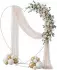 Relaxdays Ballonbogen Herzform Metall, 220x220cm