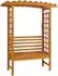 MCW Rosenbogen mit Sitzbank Q21, Holz, 201x160x60cm, natur