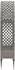 vidaXL Rosenbogen mit Spitzen grau 97x43x218cm PP