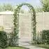 vidaXL Gartenbogen Floral grün 115x37x231cm