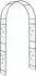 vidaXL Gartenbogen Floral grün 115x37x231cm