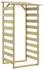 vidaXL Pergola mit Dach 6er-Set 100x90x200cm Kiefernholz imprägniert
