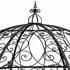 CLP Leila Rosenpavillon Jugendstil, pulverbeschichtetes Eisen, anthrazit (327493)