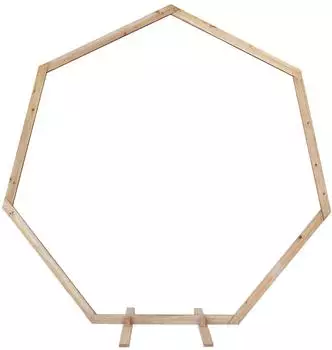 vidaXL Hochzeitsbogen hellbraun, Kiefernholz massiv, 221x92x216cm (42019395)