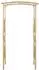 vidaXL Gartenbogen Bambus, natur, 110x40x205cm