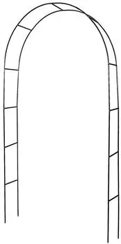 Windhager Rosenbogen Basic, grün, 230x140x37cm (05786)