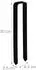 Relaxdays Erdanker U-Form XL, Stahl, schwarz, 4er-Set (30x6,5x2,5cm)