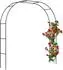 Relaxdays Rosenbogen Metall, 2 Breiten, 235x250x40cm