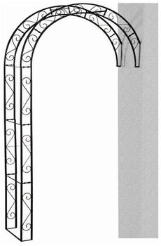 Siena Garden Cambridge 130 x 35 x 245 cm