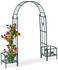 Relaxdays Rose Arch with Pot Holders (10026263)