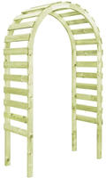 vidaXL Gartenpergola 130&times;60&times;230 cm Kiefernholz Impr&auml;gniert