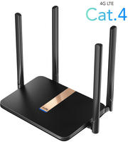 Cudy LT500D WLAN-Router Schnelles Ethernet Dual-Band (2,4 GHz/5 GHz) 4G Schwarz