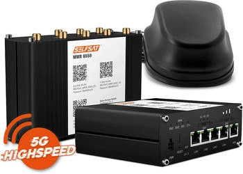 Selfsat MWR 6550 + SELFSAT 5G Antenne schwarz
