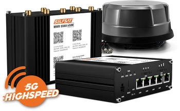 Selfsat MWR 5560 eSIM 5G Cat 19 inkl. Panorama Antenne schwarz