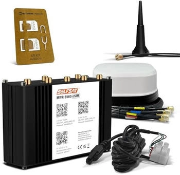 Selfsat MWR 5560 eSIM 5G Cat 19 inkl. SATCO 5G Antenne wei&szlig;